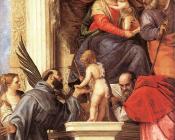 保罗 委罗内塞 : Madonna Enthroned with Saints